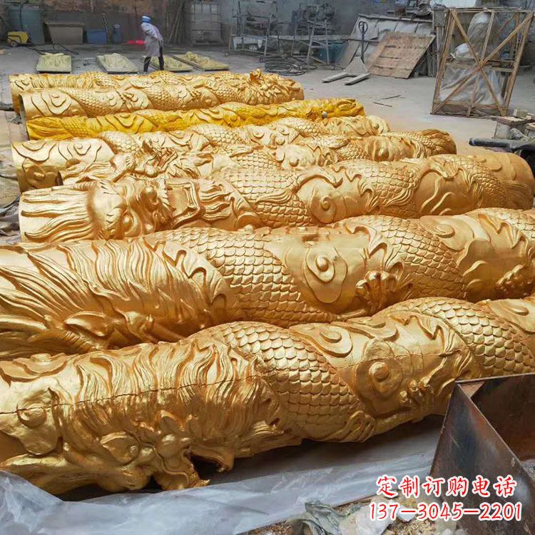宁德铸铜龙柱