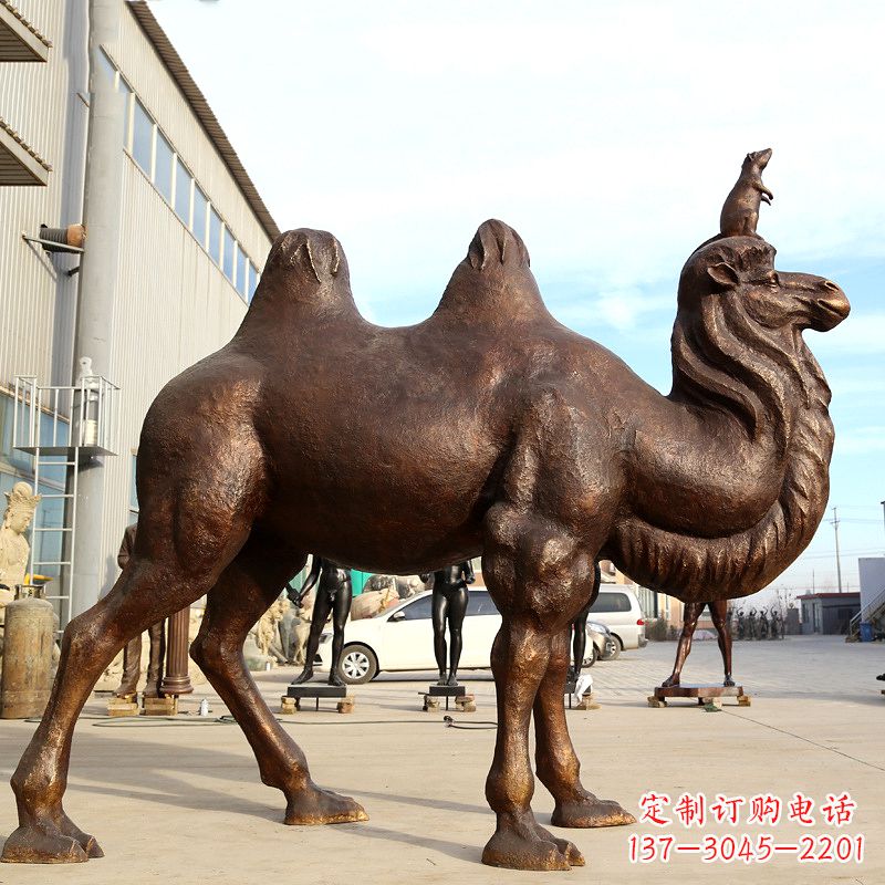 宁德铸铜骆驼雕塑