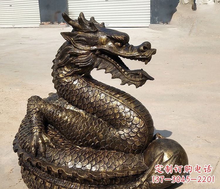 宁德铸铜神龙雕塑