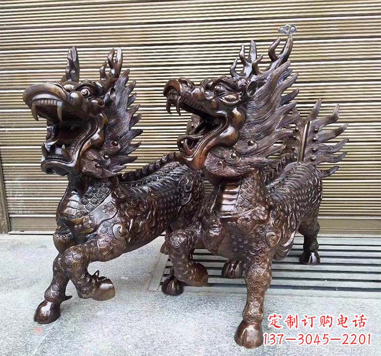 宁德铸铜铜麒麟